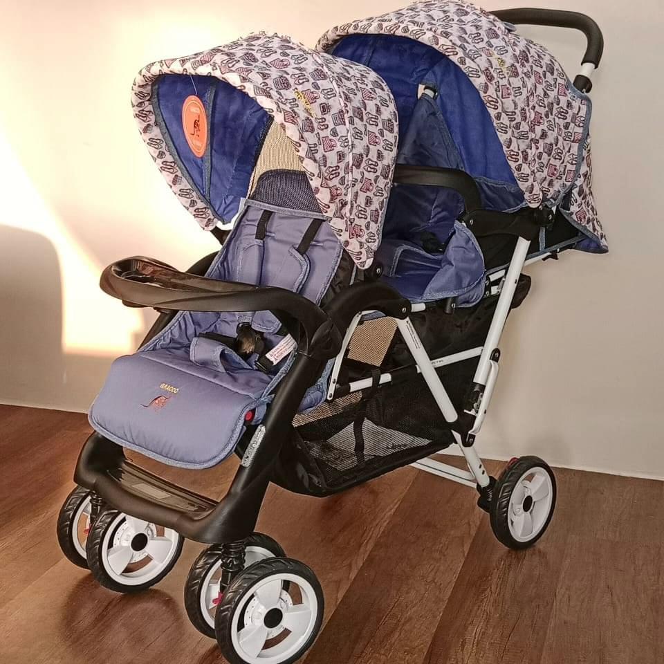 Kk double pram on sale